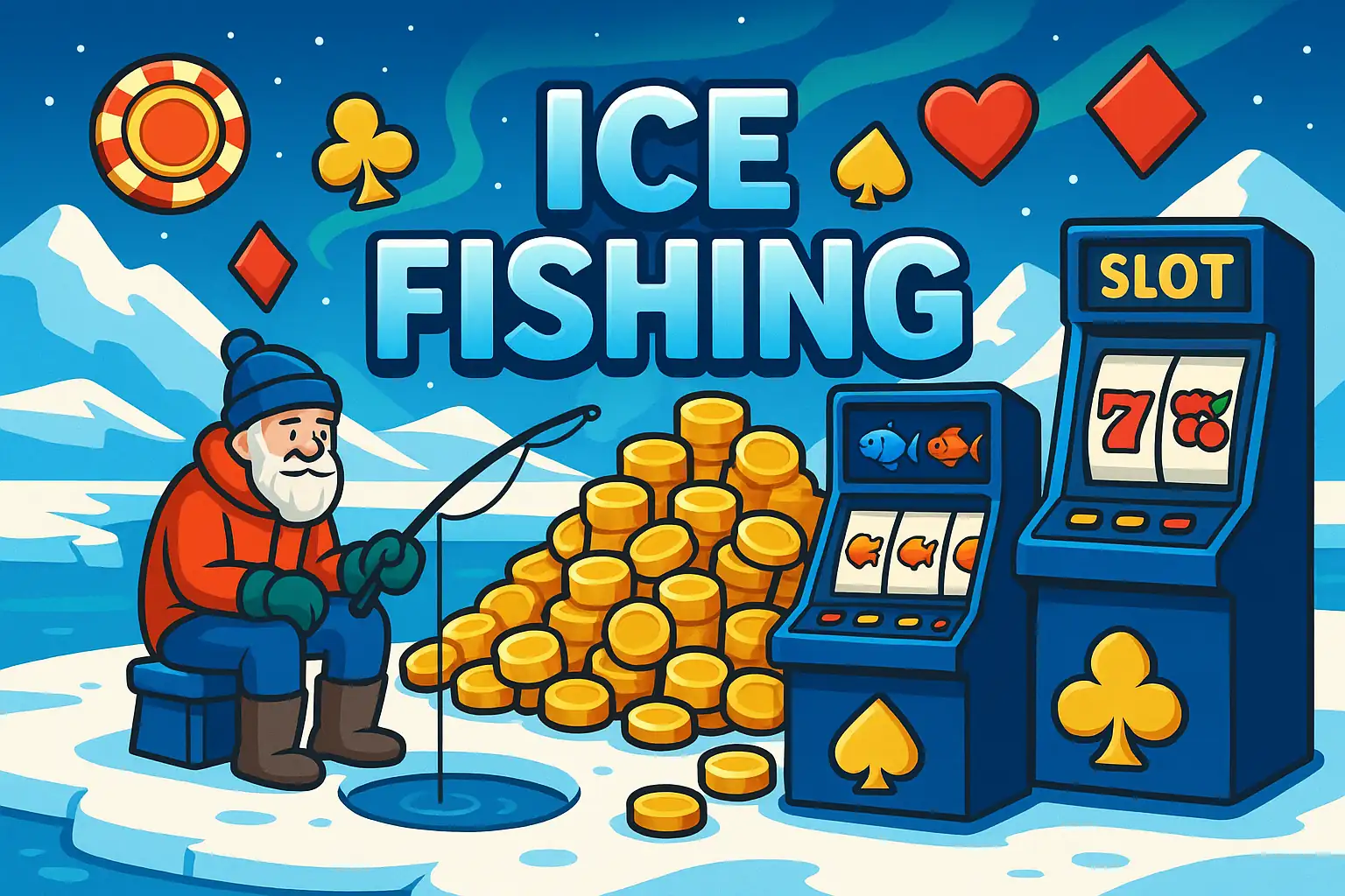 Jak hrát Ice Fishing kasino krok za krokem